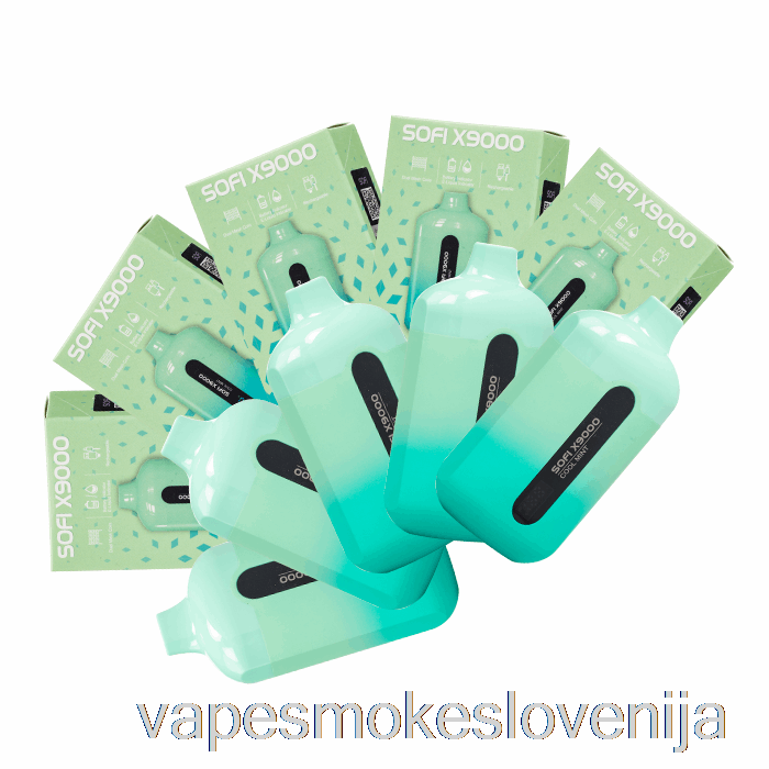 Vape Petrol [10-pack] Sofi X9000 Smart Za Enkratno Uporabo